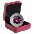 2020 Canadian $25 Toronto Raptors 25th Season - 1 oz Fine Silver Coloured Coin