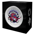 2020 Canadian $25 Toronto Raptors 25th Season - 1 oz Fine Silver Coloured Coin