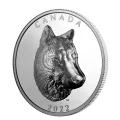 2022 Canadian $25 Timber Wolf - Fine Silver Extraordinarily-High Relief Coin