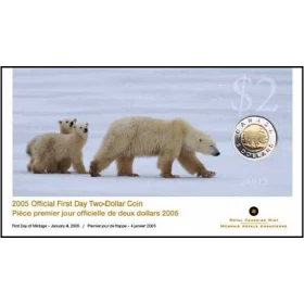 2005 Canada $2: Official First Day Coin Set