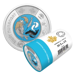 2024 Canada $2 Celebrating Inuit Nunangat Colourized Toonie Special Wrap Coin Roll
