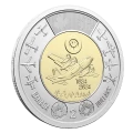 2024 (1924-) Canada $2 RCAF 100th Anniversary of the Royal Canadian Air Force Non-colourized Toonie Coin (Brilliant Uncirculated)