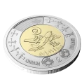 2024 (1924-) Canada $2 RCAF 100th Anniversary of the Royal Canadian Air Force Non-colourized Toonie Coin (Brilliant Uncirculated)