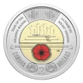 2025 Canada $2 Honouring Canada’s Unknown Soldier Colourized Special Wrap Roll