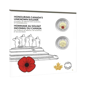 2025 Canada $2 Honouring Canada’s Unknown Soldier Commemorative Collector Keepsake Card
