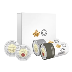 2025 Canada $2 Honouring Canada’s Unknown Soldier Special Wrap Roll Box Set