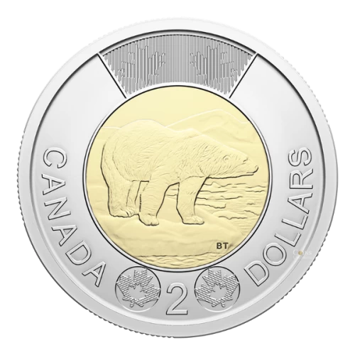 2026 Canada $2 Polar Bear/King Charles III Toonie Coin (Brilliant Uncirculated)
