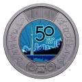 2026 Canada $2 50th Anniversary of the CN Tower Colourized Special Wrap Roll
