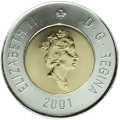 2001 Canadian $2 Polar Bear Toonie Coin (Brilliant Uncirculated)
