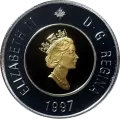 1997 Canadian $2 Polar Bear Toonie Proof Coin