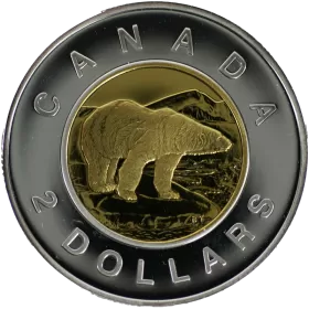 1999 Canadian $2 Polar Bear Toonie Proof Coin
