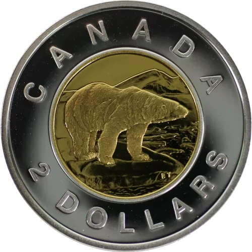 2003 Canadian $2 Polar Bear Toonie Proof Coin