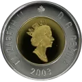 2003 Canadian $2 Polar Bear Toonie Proof Coin