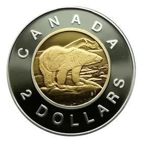 2004 Canadian $2 Polar Bear Toonie Proof Coin
