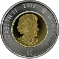 2007 Canadian $2 Polar Bear Toonie Proof Coin