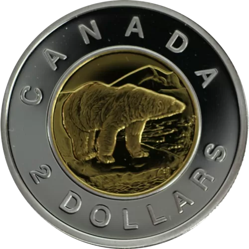 2009 Canadian $2 Polar Bear Toonie Proof Coin