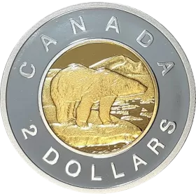 2013 Canadian $2 Polar Bear Toonie Proof Coin