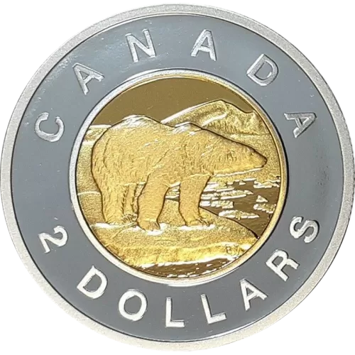 2013 Canadian $2 Polar Bear Toonie Proof Coin