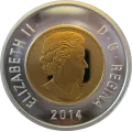 2014 Canadian $2 Polar Bear Toonie Proof Coin