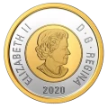 2020 Canadian $2 Polar Bear Toonie Coloured Proof Coin