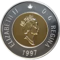 1997 Canadian $2 Polar Bear Toonie Specimen Coin