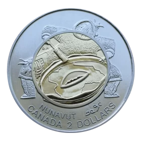 1999 Canadian $2 Nunavut Commemorative Toonie Specimen Coin