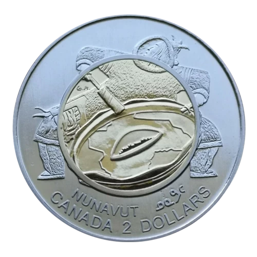 1999 Canadian $2 Nunavut Commemorative Toonie Specimen Coin