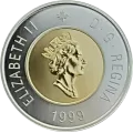 2000 Canadian $2 Polar Bear Toonie Specimen Coin In Maple Case