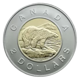 2000 Canadian $2 Polar Bear Toonie Specimen Coin