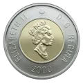 2000 Canadian $2 Polar Bear Toonie Specimen Coin