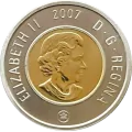 2007 Canadian $2 Polar Bear Toonie Specimen Coin