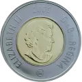 2008 Canadian $2 Polar Bear Toonie Specimen Coin