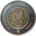 2009 Canadian $2 Polar Bear Toonie Specimen Coin