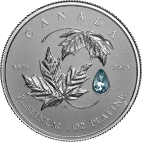 2025 Canada $300 Maple Leaf Forever - Pure Platinum Coin