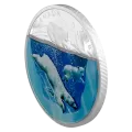 2018 Canadian $30 Dimensional Nature: Polar Bears - 2 oz Fine Silver Coin