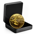 2019 Canadian $30 Golden Reflections - Predator and Prey: Orca and Sea Lions - 2 oz Fine Silver Gold-plated Coin