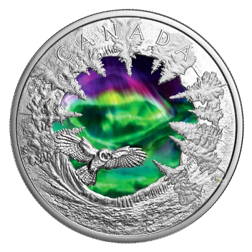 2025 Canada $30 Magic of the Northern Lights – 2 oz. Fine Silver Coin