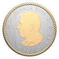 2025 Canada $30 The Ancestor - 2 oz Fine Silver & Gold-plated Coin