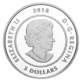 2018 Canadian $3 Thirteen Teachings From Grandmother Moon: Strawberry Moon - Fine Silver Coin