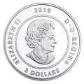 2018 Canadian $3 Thirteen Teachings From Grandmother Moon: Thimbleberry Moon - Fine Silver Coin