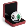 2018 Canadian $3 Thirteen Teachings From Grandmother Moon: Thimbleberry Moon - Fine Silver Coin
