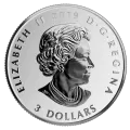 2019 Canadian $3 Aurora Borealis: Celebrating Canadian Fun and Festivities - Fine Silver Coloured Coin