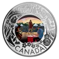 2019 Canadian $3 Folk Music: Celebrating Canadian Fun and Festivities - Fine Silver Coloured Coin