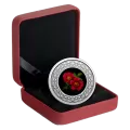 2021 Canadian $3 Floral Emblems of Canada: Alberta, Wild Rose - Fine Silver Coloured Coin