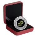 2020 Canadian $3 Floral Emblems of Canada: British Columbia, Pacific Dogwood - Fine Silver Coloured Coin