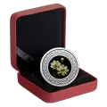 2021 Canadian $3 Floral Emblems of Canada: NorthWest Territories, Mountain Avens - Fine Silver Coloured Coin