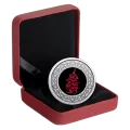 2021 Canadian $3 Floral Emblems of Canada: Yukon, Fireweed - Fine Silver Coloured Coin