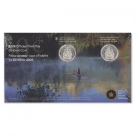 2006 Canada 50 -Cent: Official First Day Coin Set