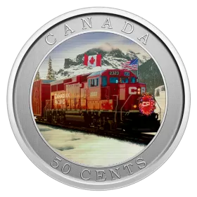 2022 Canadian 50-Cent CP Holiday Train Lenticular Coin-coin only