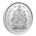 2024 Canadian 50-Cent Coat of Arms/King Charles III Half Dollar Collector's Edition Special Wrap Coin Roll